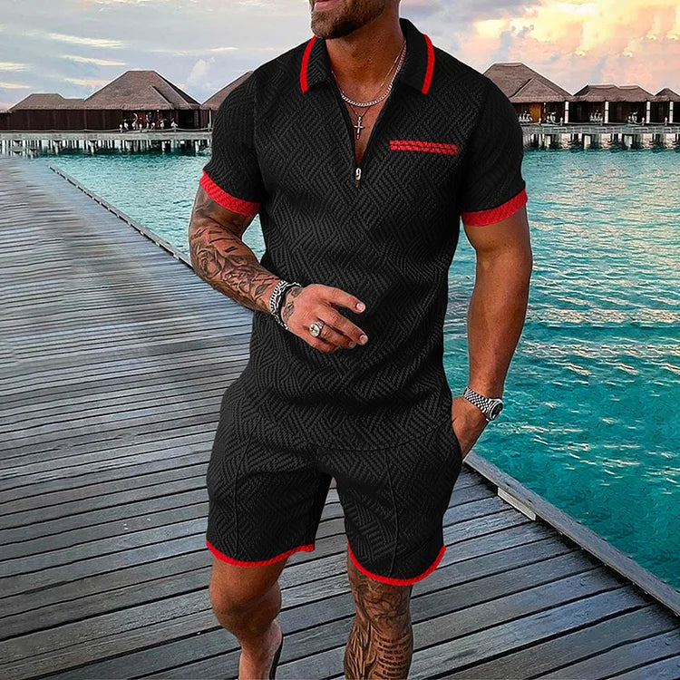 Conjunto De Verão Masculino Cyclone