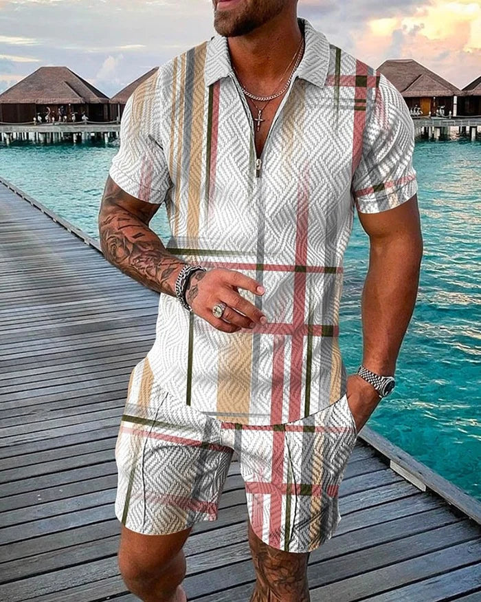 Conjunto De Verão Masculino Tide